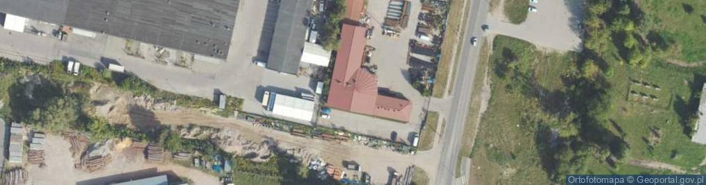 Zdjęcie satelitarne Termo Technika Olsztyn w Upadłości