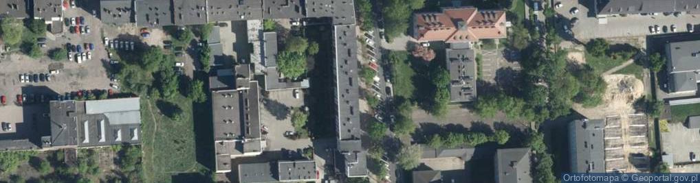 Zdjęcie satelitarne ThorNET Aleksandra Szajca