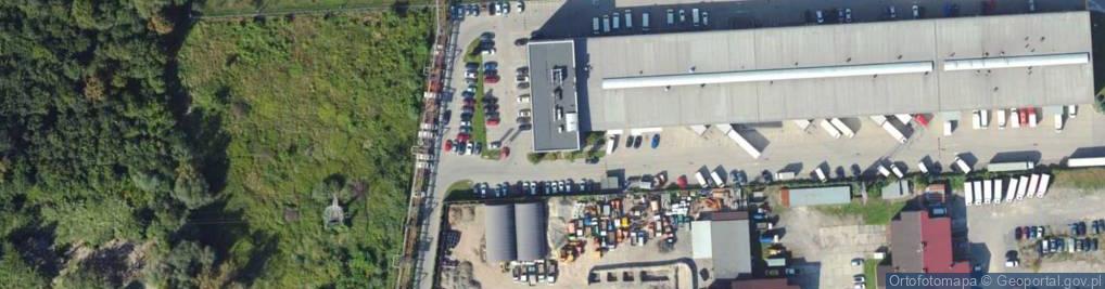 Zdjęcie satelitarne Tines Megachemie