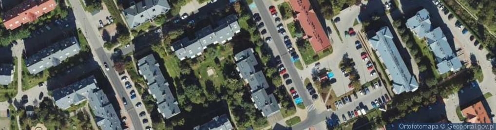 Zdjęcie satelitarne Tkamar Usługi