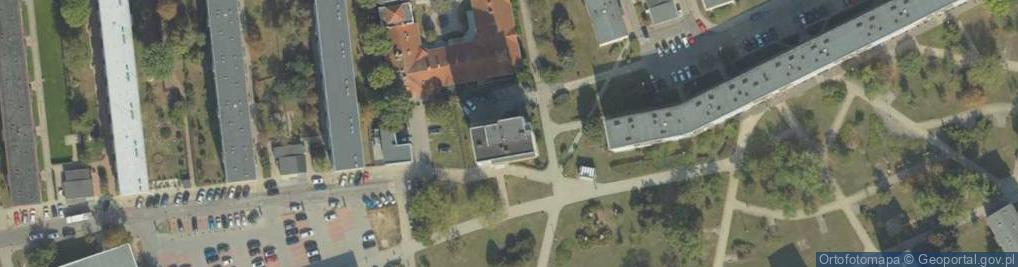 Zdjęcie satelitarne Tlenki-Korepetycje MGR Małgorzata Mendelska