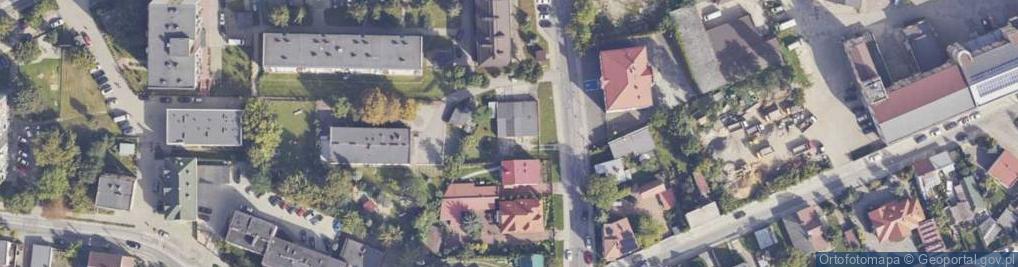 Zdjęcie satelitarne Tom Drew Przedsiębiorstwo Handlowo Usługowe