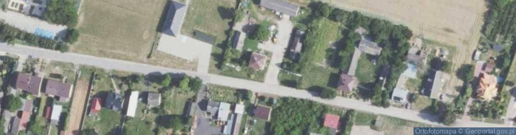 Zdjęcie satelitarne Tomasz Bogusławski Usługi Rolnicze