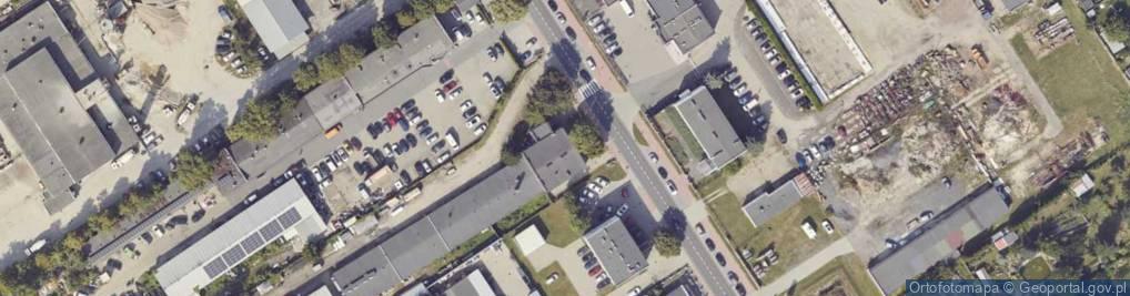 Zdjęcie satelitarne Tomasz Dominiak Autocentrum Victoria