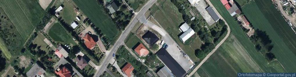 Zdjęcie satelitarne Tomasz Frączek Fhu Dach-Skład