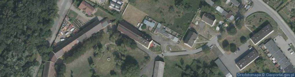 Zdjęcie satelitarne Tomasz Gadecki Zakład Prac Leśnych