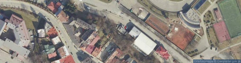 Zdjęcie satelitarne Tomasz Gazda - Działalność Gospodarcza