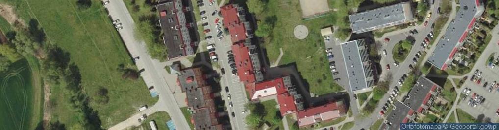 Zdjęcie satelitarne Tomasz Kapturek Przedsiębiorstwo Handlowo Usługowe