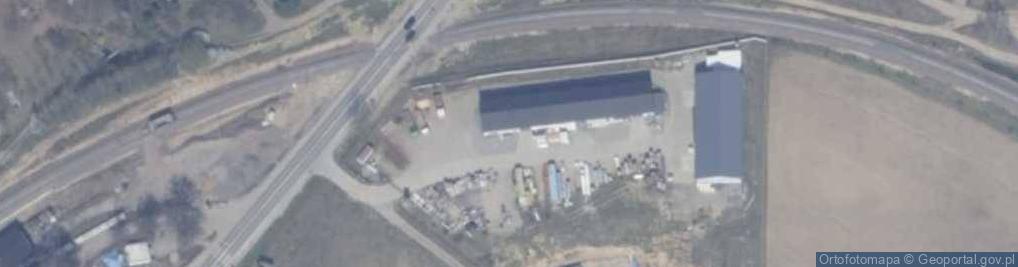 Zdjęcie satelitarne Tomasz Kielinski Przedsiębiorstwo Produkcyjno-Handlowo-Usługowe Ajlant
