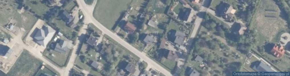 Zdjęcie satelitarne Tomasz Kłos Wulkanizacja Myjnia Tomasz Kłos