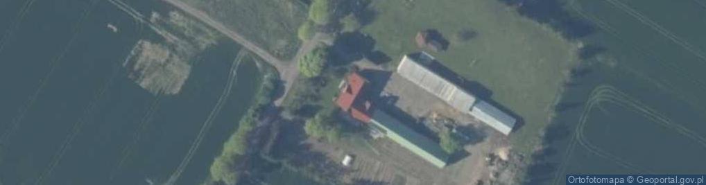 Zdjęcie satelitarne Tomasz Kosmal Gospodarstwo Rolne Tomasz Kosmal
