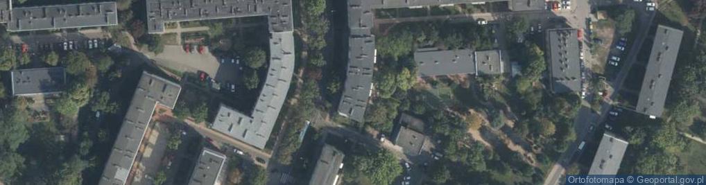 Zdjęcie satelitarne Tomasz Michalski Green Travel