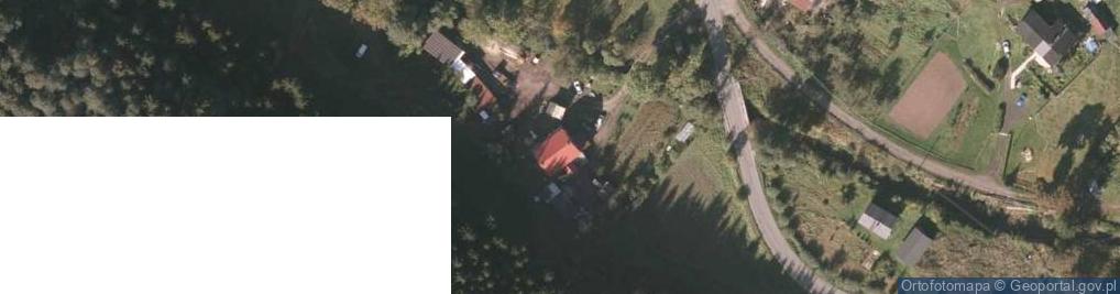 Zdjęcie satelitarne Tomasz Musz Pozyskanie Drewna, Zrywka Drewna, Usługi Tartacze