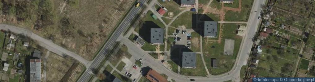 Zdjęcie satelitarne Tomasz Rogoń Firma Handlowa Artom