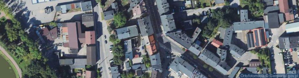 Zdjęcie satelitarne Tomasz Sarnowski Zakład Usługowo-Handlowy