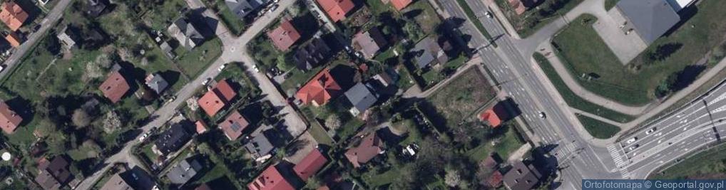 Zdjęcie satelitarne Tomasz Sirek Andar-Haustechnik
