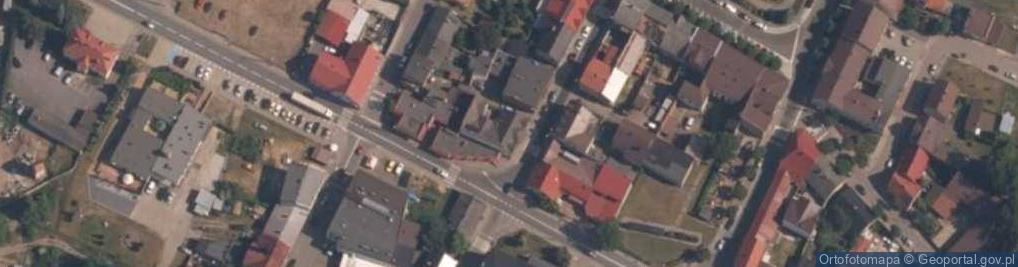 Zdjęcie satelitarne Tomasz Stanaszek Przedsiębiorstwo Handlowo - Usługowo - Produkcyjne Stanex