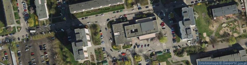 Zdjęcie satelitarne Tomasz Urbacki Gastro-Plan