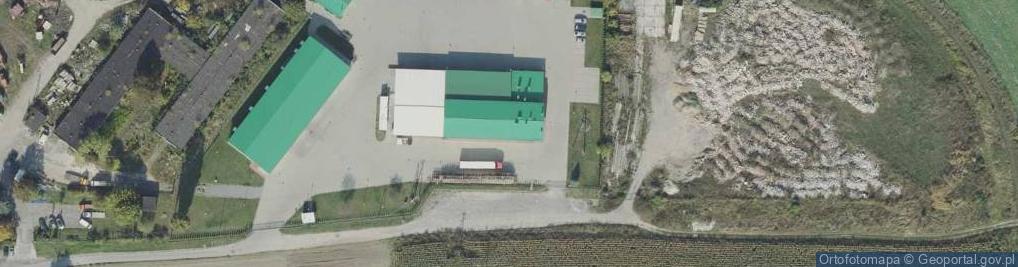 Zdjęcie satelitarne Tomasz Wajda Przedsiębiorstwo Produkcyjno - Usługowo - Handlowe Tozamet