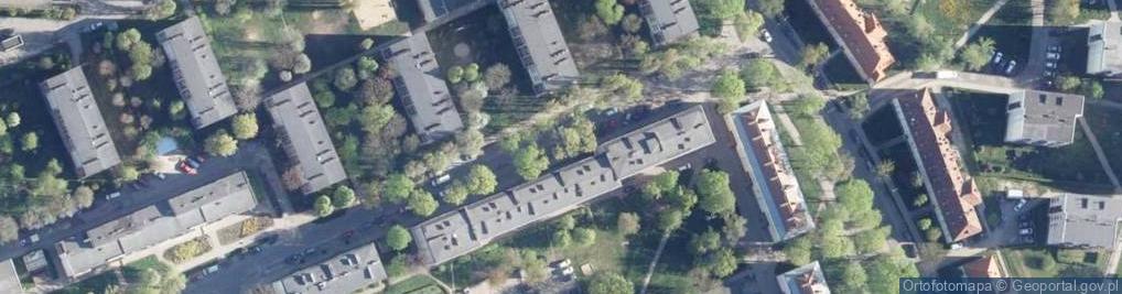 Zdjęcie satelitarne Tomasz Zieliński Firma Handlowo Usługowa Al-Tom
