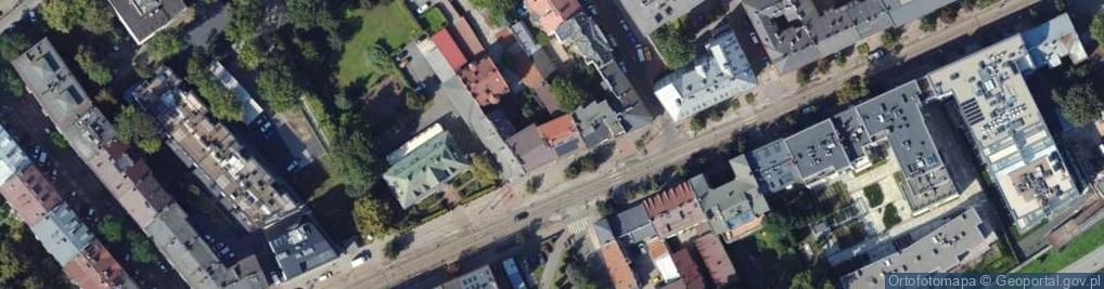 Zdjęcie satelitarne Tomaszewska Praktyka Lekarska