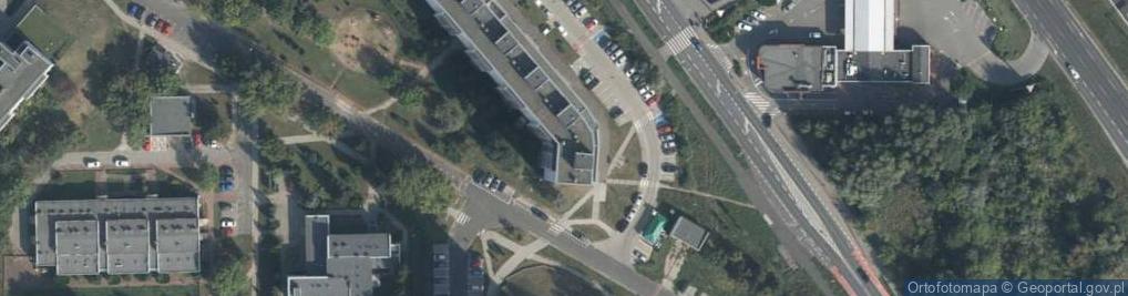 Zdjęcie satelitarne Tomex B H U Kasperczak Tomasz Kasperczak Paweł