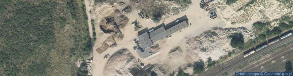 Zdjęcie satelitarne Tomimpex Kruszywa