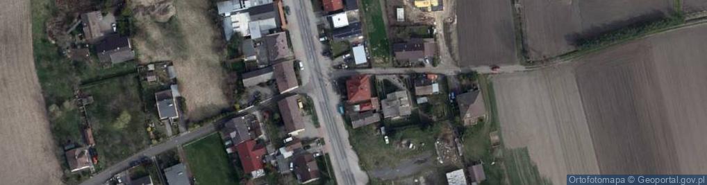 Zdjęcie satelitarne Towarowy Transport Ciężarowy Cebula Transport