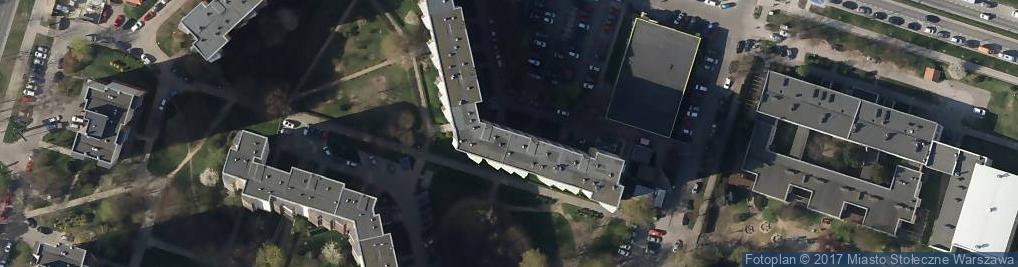 Zdjęcie satelitarne Towarzstwo Krzewienia Kultury Fizycznej Ognisko Gocław