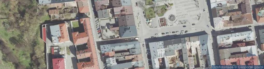 Zdjęcie satelitarne Towarzystwo Miłośników Lwowa i Kresów Południowo Wschodnich Oddział Nowy Sącz