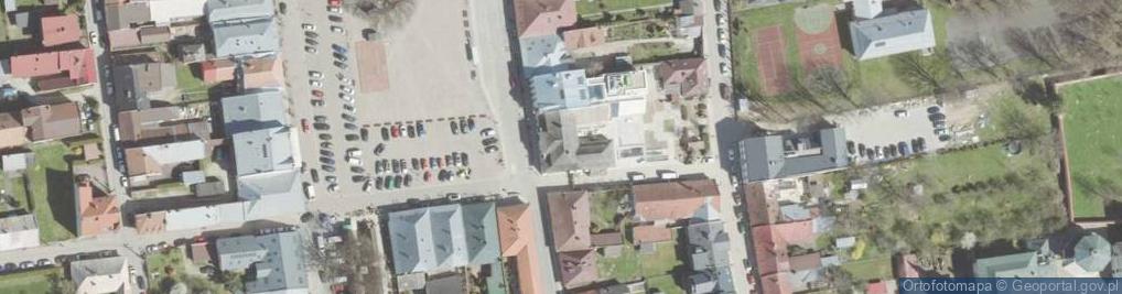 Zdjęcie satelitarne Towarzystwo Miłośników Starego Sącza