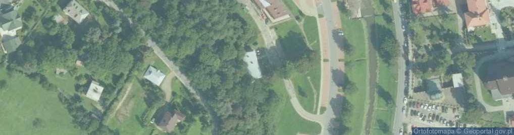 Zdjęcie satelitarne Towarzystwo Miłosników Ziemi Limanowskiej w Limanowej
