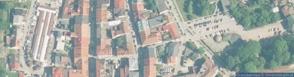 Zdjęcie satelitarne Towarzystwo Miłośników Ziemi Wadowickiej