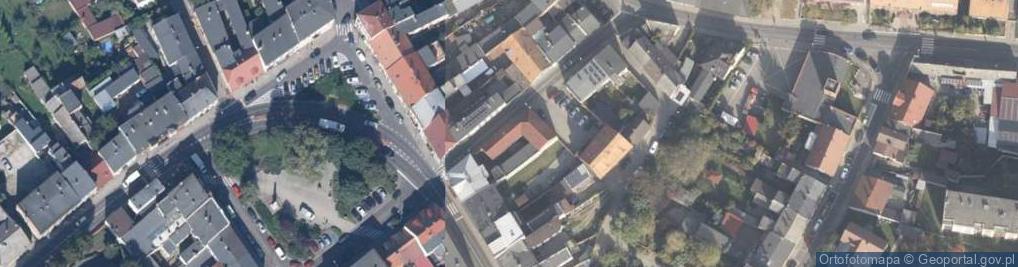 Zdjęcie satelitarne Towarzystwo Miłośników Ziemi Wronieckiej we Wronkach