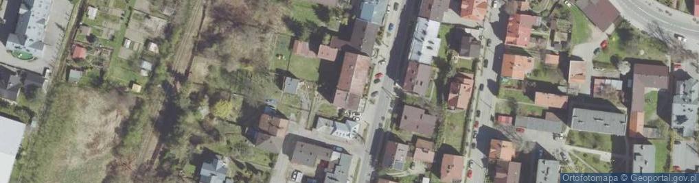 Zdjęcie satelitarne Towarzystwo Przyjaciół Dzieci Oddział Okręgowy w Nowym Sączu
