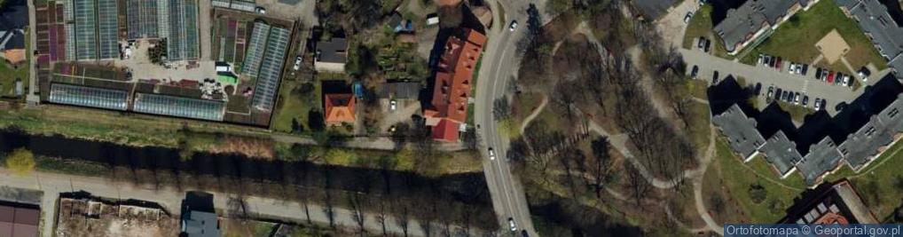 Zdjęcie satelitarne Towarzystwo Przyjaciół Rzeki Łeby