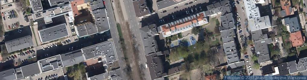 Zdjęcie satelitarne Towarzystwo Przyjaciół Starego Mokotowa