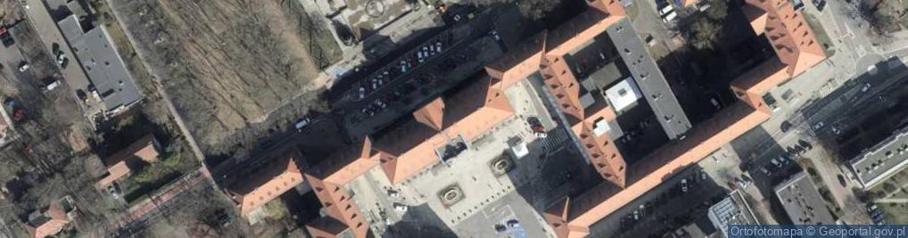 Zdjęcie satelitarne Towarzystwo Przyjaciół Szczecina