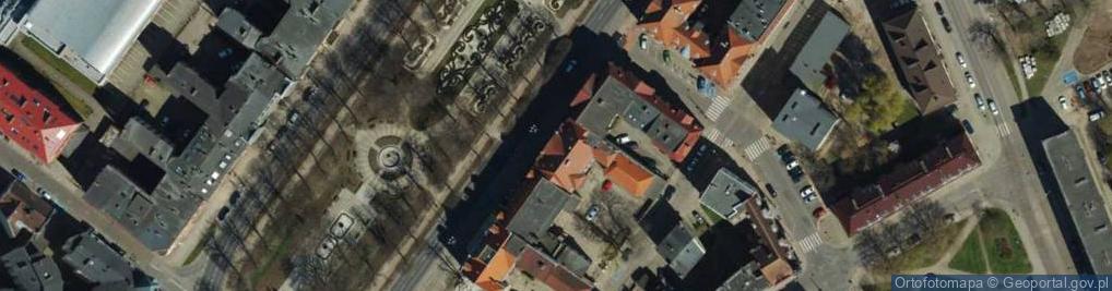 Zdjęcie satelitarne Towarzystwo Przyjaciół Wilna i Grodna w Słupsku