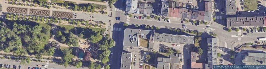 Zdjęcie satelitarne Towarzystwo Przyjaciół Ziemi Mławskiej