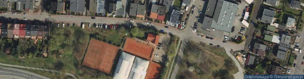 Zdjęcie satelitarne Towarzystwo Tenisowe Świerczewo