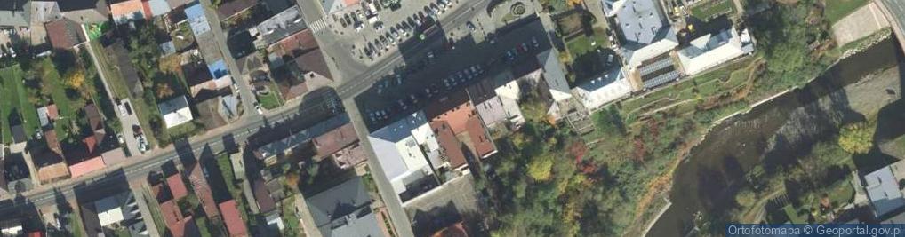 Zdjęcie satelitarne Towarzystwo Wspierania Liceum Ogólnokształcącego im Artura Grottgera w Grybowie