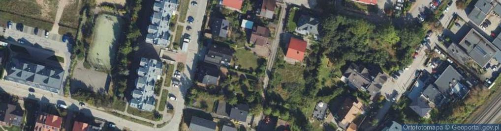 Zdjęcie satelitarne Traf