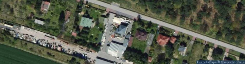 Zdjęcie satelitarne Trans-Dom Skład materiałów budowlanych