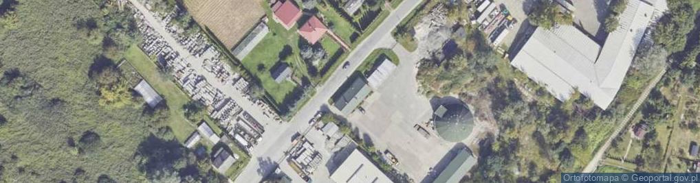 Zdjęcie satelitarne Trans Szkło