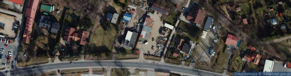 Zdjęcie satelitarne Trans Złom