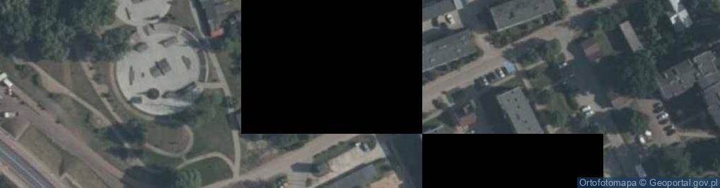 Zdjęcie satelitarne Transport Bagażowy w Piszu