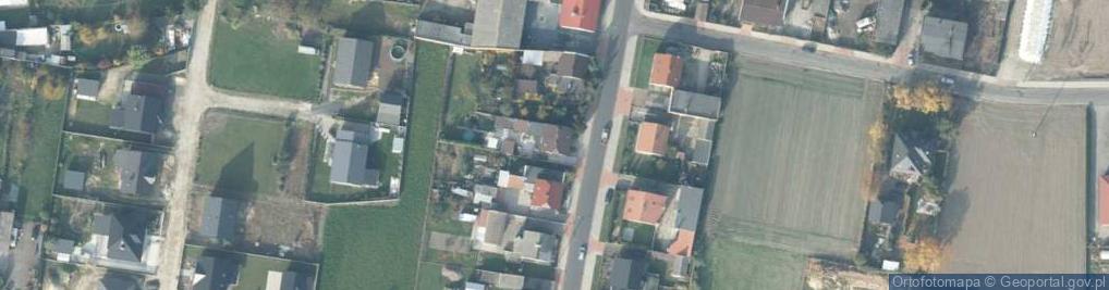 Zdjęcie satelitarne Transport Ciężarowy Miejska Górka