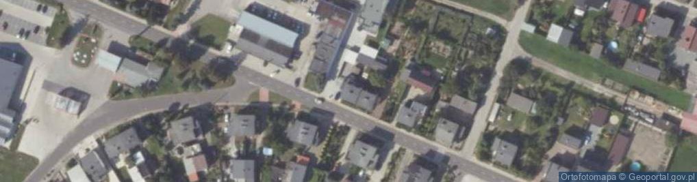 Zdjęcie satelitarne Transport Ciężarowy Pogorzela