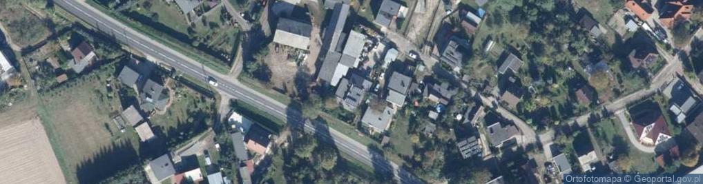 Zdjęcie satelitarne Transport Ciężarowy Wykopy Handel Obwoźny